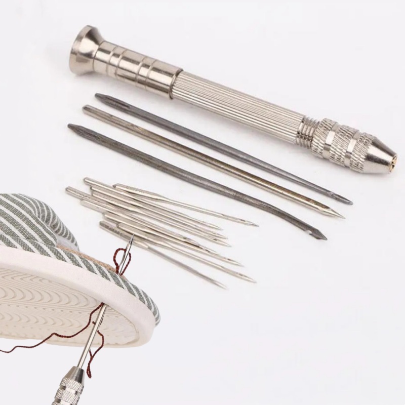 Punch Needle Handle - Deri Dikiş Bız Tamir Takımı -