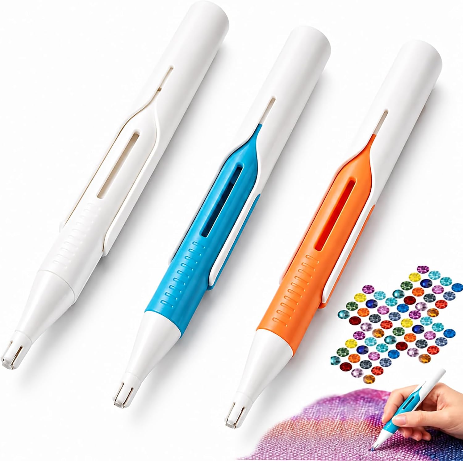 Embroidery Needle Pen - 2.8mm Yuvarlak Matkap Uçları için Otomatik
