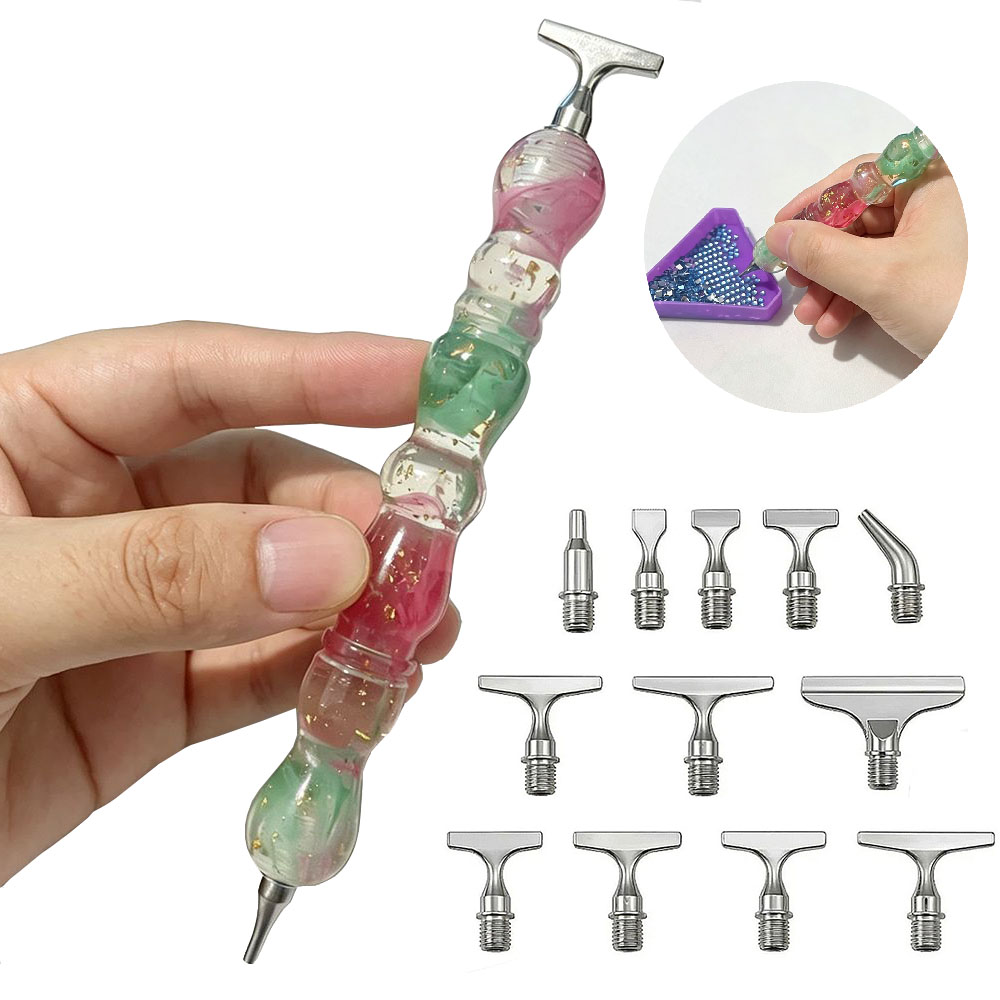 Embroidery Needle Pen - Yeni Yaz Serinliği Elmas Boyama Kalemi