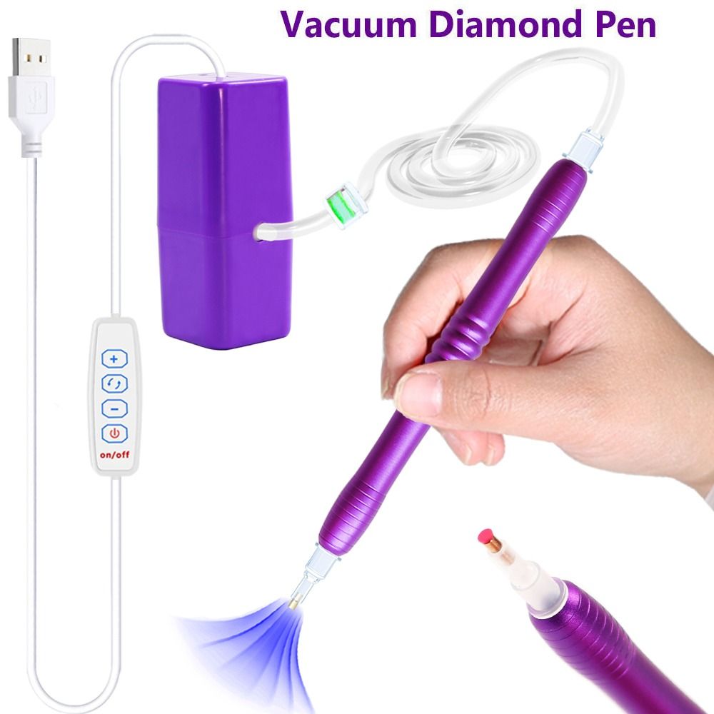 Embroidery Needle Pen - Elektrikli Vakum Elmas Boyama Kalem Kitleri