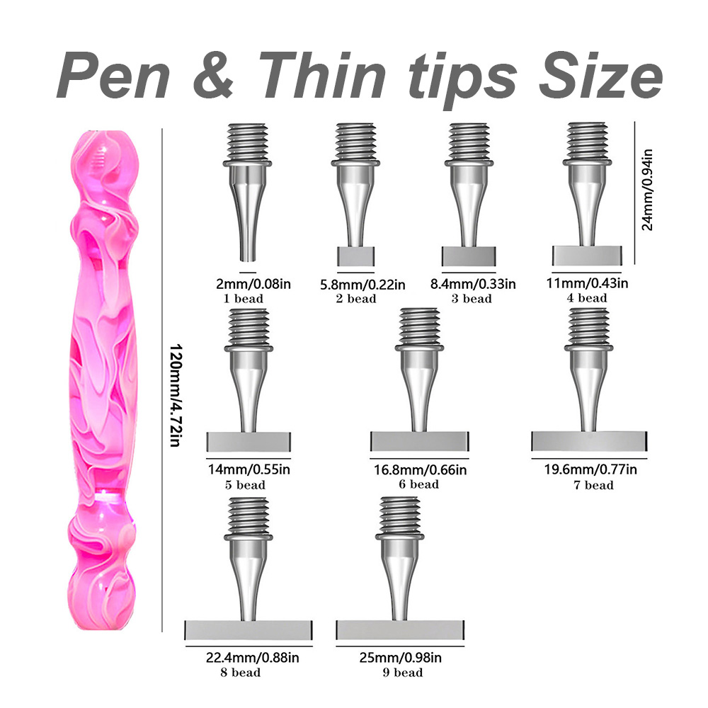 5D DIY Reçine Elmas Boyama Kal - Embroidery Needle Pen incelemesi ve fiyatı