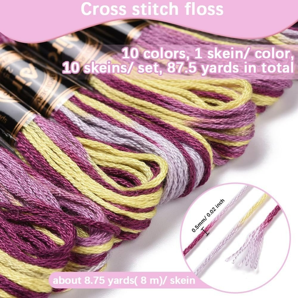 6 Iplikçik Mor Alacalı Nakış I - Embroidery Diy incelemesi ve fiyatı
