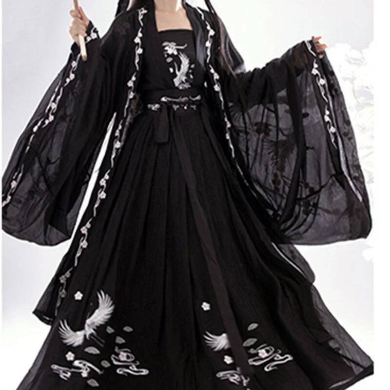Çin Antik Hanfu kadın Ağır San - Embroidery Shirt incelemesi ve fiyatı