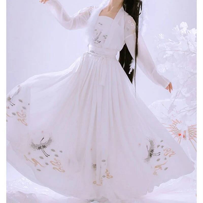 Çin Antik Hanfu kadın Ağır San - Embroidery Shirt incelemesi ve fiyatı