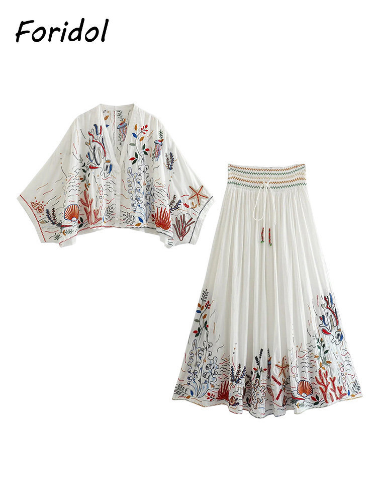 Foridol Deniz Organizması Nakı - Embroidery White Dress incelemesi ve fiyatı