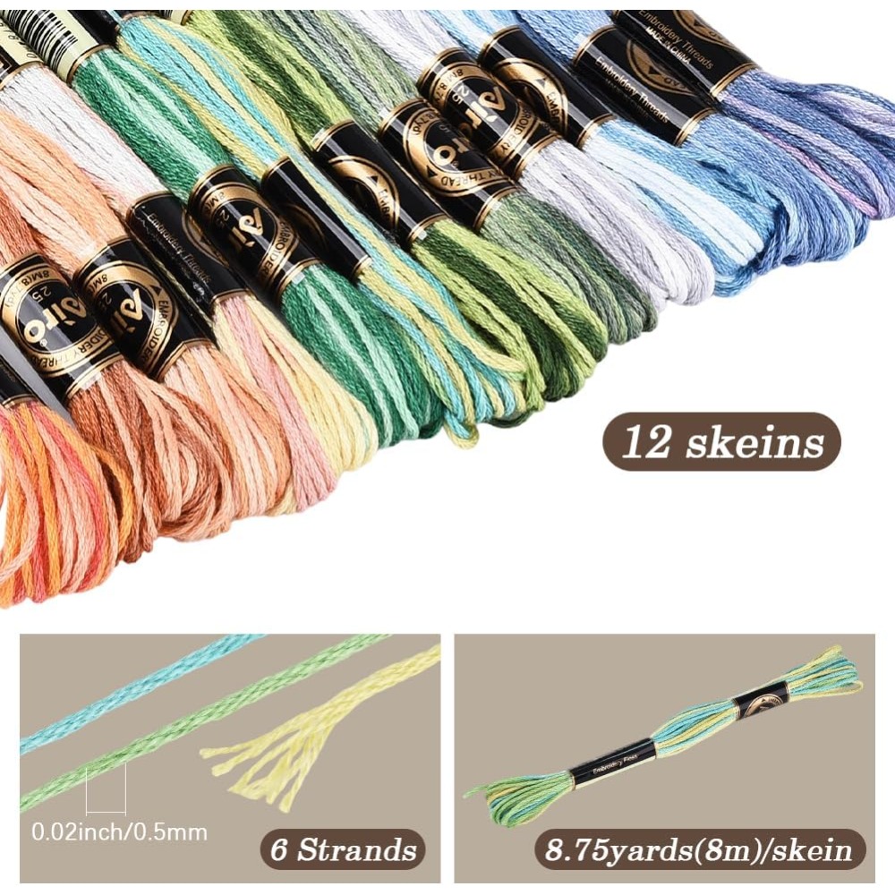 12 Sarım 105 Yard Çapraz Dikiş - Embroidery X Stitch incelemesi ve fiyatı