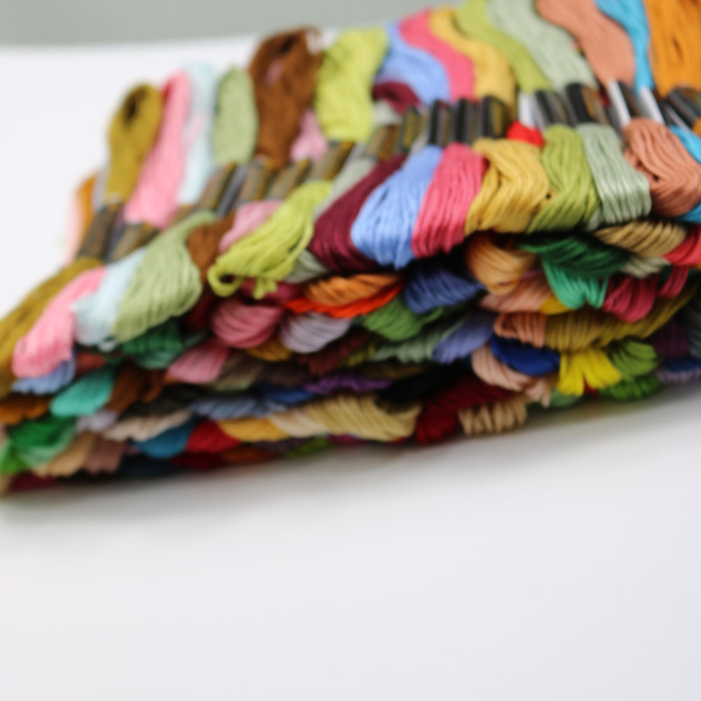 Sabit 50 renkli kanaviçe ipliğ - Embroidery Diy incelemesi ve fiyatı