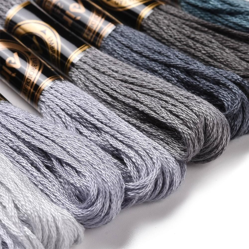8 Skeins 70 Metre Gri Dostluk  - Embroidery X Stitch incelemesi ve fiyatı