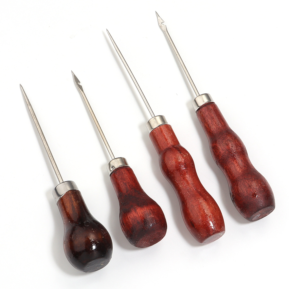 Ahşap Saplı Awl DIY Deri Çadır - Punch Needle Handle incelemesi ve fiyatı