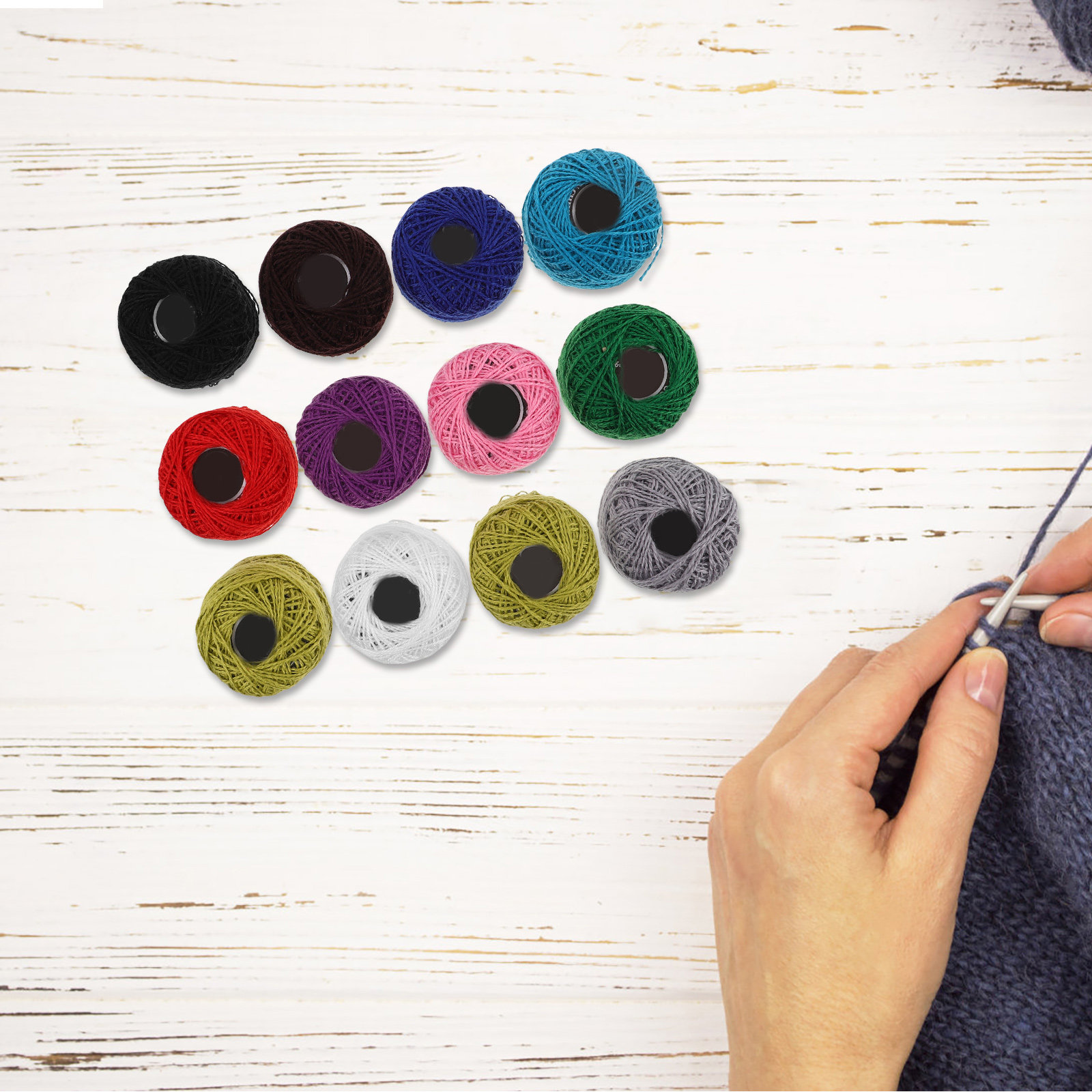 12 Adet Pamuklu Nakış İpliği,  - Embroidery Diy incelemesi ve fiyatı