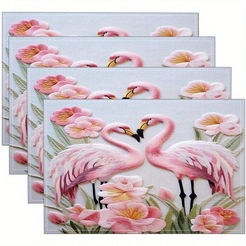 Flamingo Pembe Çiçek Nakış Efe - Embroidery Effect incelemesi ve fiyatı