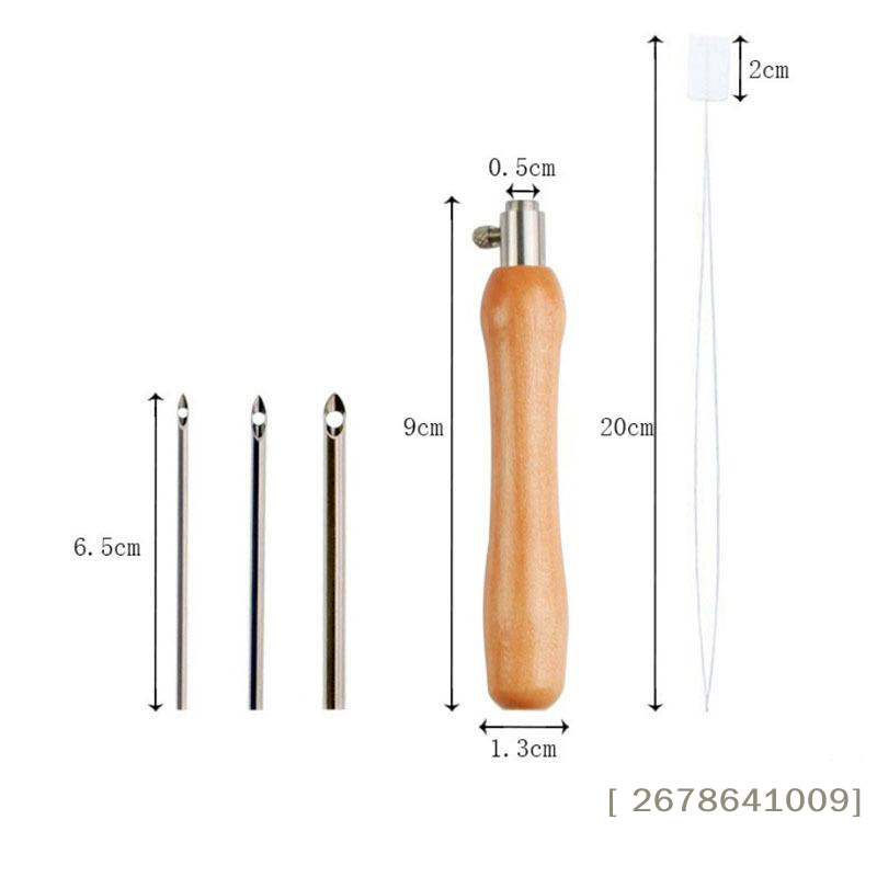 ⚑ 5 Parça Punch İğne Seti 2.5m - Punch Needle Handle incelemesi ve fiyatı