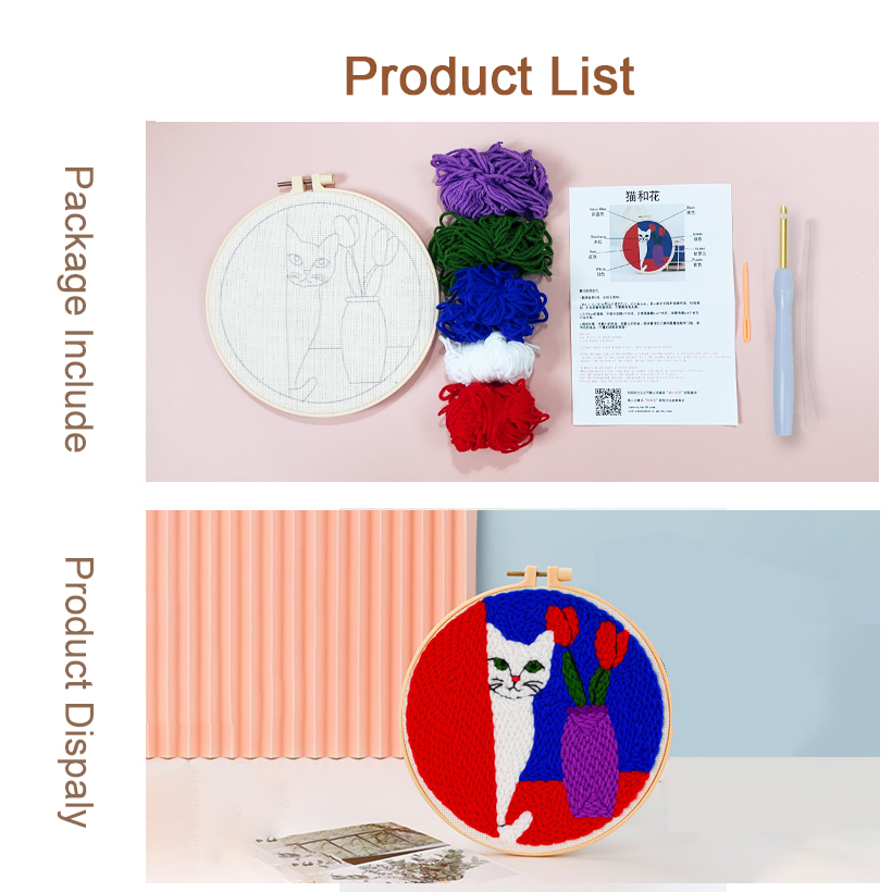 Punch İğne Nakışı Başlangıç Se - Punch Needle Handle incelemesi ve fiyatı