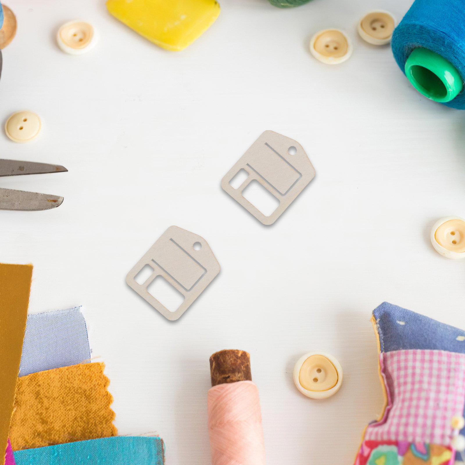 100 Adet Ahşap El İşi İplik Dü - Embroidery X Stitch incelemesi ve fiyatı