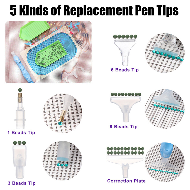 Renkli Reçine Elmas Boyama Kal - Embroidery Needle Pen incelemesi ve fiyatı